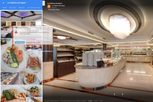 fotografo tour virtuali 360 ristorante Fabbrica dei Sapori